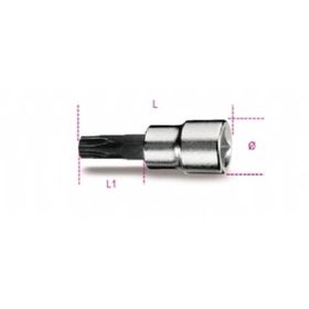 Beta Tools 910PT 50 mm 1/4" Beşköşe Torx Lokma