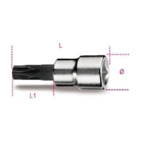 Beta Tools 910PT 50 mm 1/4" Beşköşe Torx Lokma