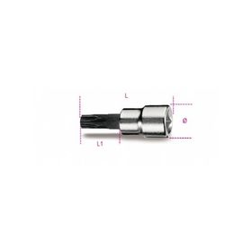Beta Tools 910PT 50 mm 1/4" Torx Lokma
