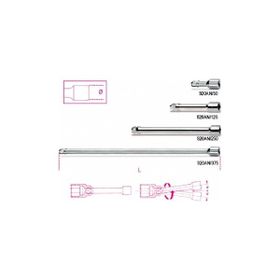 Beta Tools 920AN 250 mm Açılı Lokma Uzatması