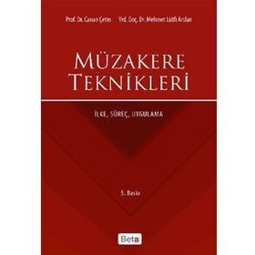 Beta Yayınevi Müzakere Teknikleri