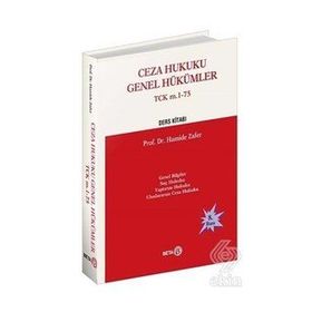 Beta Yayınevi TCK m. 1-75 Ceza Hukuku Genel Hükümler