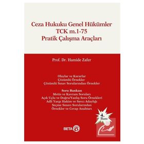 Beta Yayınevi TCK m. 1-75 Ceza Hukuku Genel Hükümler