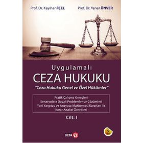 Beta Yayınları Yener Ünver Cilt:1 Uygulamalı Ceza Hukuku