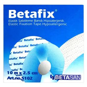 Betafix 10 mX2.5 cm Tıbbi Esnek Sabitleme Bandı