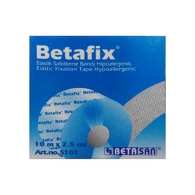 Betafix 10 mX2.5 cm Tıbbi Esnek Sabitleme Bandı