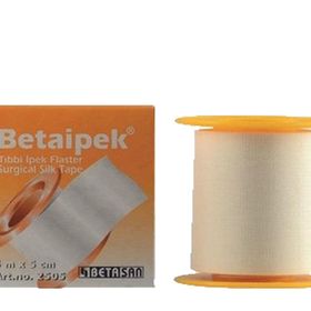 Betaipek 5 mt 5 cm Tıbbi İpek Flaster