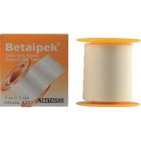 Betaipek 5 mt 5 cm Tıbbi İpek Flaster
