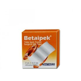 Betaipek Tibbi Ipek 5 mX2.5 cm Flaster