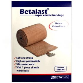 Betalast 6 cm x 3.5 mt Süper Elastik Bandaj