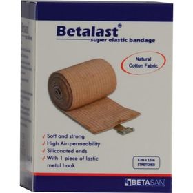 Betalast 6 cm x 3.5 mt Süper Elastik Bandaj