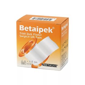Betasan 5 m x2.5 cmBetaipek Tıbbi İpek Flaster