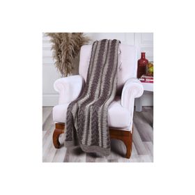 Betires Home TA14010 Kahve Örgü Koltuk Şalı