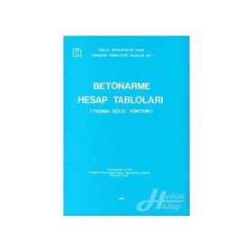 Betonarme Hesap Tabloları Taşıma Gücü Yöntemi-Ruhi Aydın