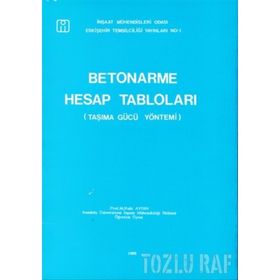 Betonarme Hesap Tabloları Taşıma Gücü Yöntemi-Ruhi Aydın