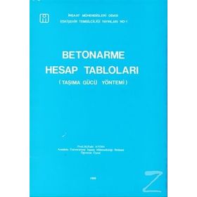 Betonarme Hesap Tabloları Taşıma Gücü Yöntemi-Ruhi Aydın