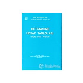 Betonarme Hesap Tabloları Taşıma Gücü Yöntemi-Ruhi Aydın