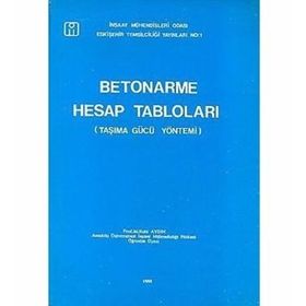 Betonarme Hesap Tabloları Taşıma Gücü Yöntemi-Ruhi Aydın