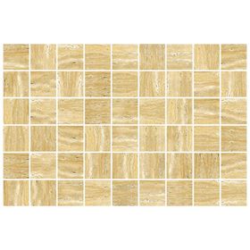 Betsan Modena Travertine Yellow 1 m² 50x50 mm Havuz Mozaik