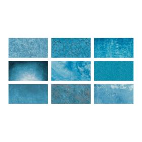 Betsan Vision Floral Blue 1 m² 33x66.5 cm Doğal Porselen Karo