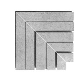 Betsan Vision Judi Grey 33x33 cm Izgara Köşe