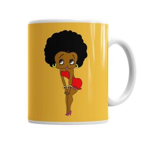 Betty Boop Porselen Kupa Bardak