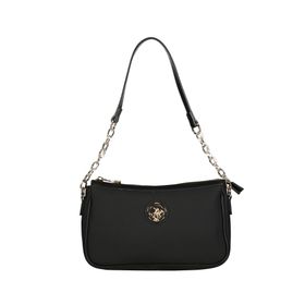 Beverly Hills Polo Club 05BHPC8000 S Siyah Fermuarlı Kadın Kol Çantası