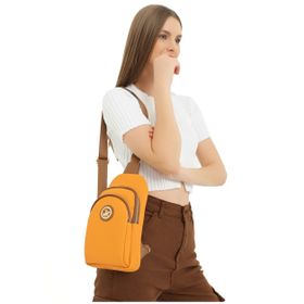 Beverly Hills Polo Club 05BHPC8001-HR Hardal 16x28x7 Kadın Çapraz Çanta