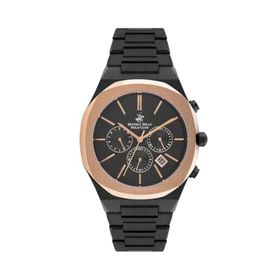 Beverly Hills Polo Club BP3025X.850 Siyah & Rose Gold Erkek Kol Saati