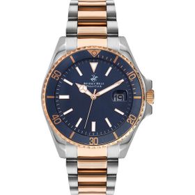 Beverly Hills Polo Club BP3125X.590 Rose Gri Erkek Kol Saati