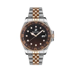 Beverly Hills Polo Club BP3126X.540 Silver-Rose Gold Erkek Kol Saati