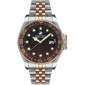 Beverly Hills Polo Club BP3126X.540 Silver-Rose Gold Erkek Kol Saati