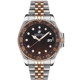 Beverly Hills Polo Club BP3126X.540 Silver-Rose Gold Erkek Kol Saati