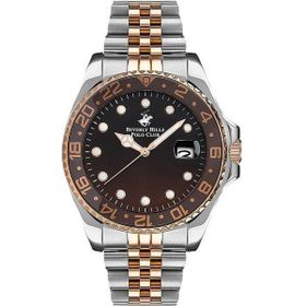 Beverly Hills Polo Club BP3126X.540 Silver-Rose Gold Erkek Kol Saati