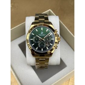 Beverly Hills Polo Club BP3127X Gümüş Altın Beyaz Erkek Kol Saatİ