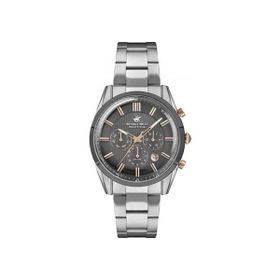 Beverly Hills Polo Club BP3262X.360 Gümüş Erkek Kol Saati