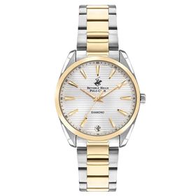 Beverly Hills Polo Club BP3338X-230 Gümüş - Gold Kadın Kol Saati