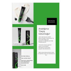 Bewon 100 ml SH5 Açık Kahve Saç Boyası