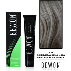 Bewon Açık Kumral Küllü Moka 8.17 Saç Boyası