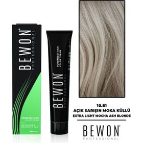 Bewon Açık Sarışın Moka Küllü 10.81 Saç Boyası