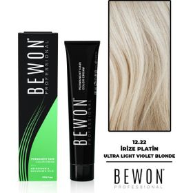 Bewon Profesyonel 100 ml 12.22 İrize Platin Saç Boyası
