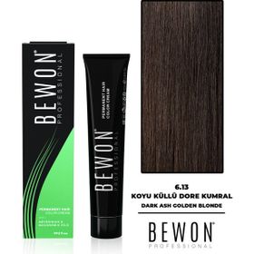 Bewon Profesyonel 100 ml 6.13 Koyu Küllü Dore Kumral Saç Boyası