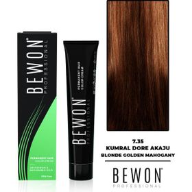 Bewon Profesyonel 100 ml 7.35 Kumral Dore Akaju Saç Boyası