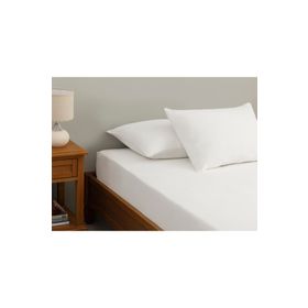 Beyaz 100x200 cm Tek Kişilik Penye Çarşaf