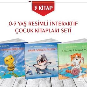 Beyaz Balina Yayınları 0-3 Yaş Resimli İnteraktif Çocuk Kitapları Seti