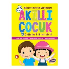 Beyaz Balina Yayınları Akıllı Çocuk Gelişim Etkinlikleri Dikkat ve Kavram Çalışmaları