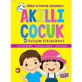 Beyaz Balina Yayınları Akıllı Çocuk Gelişim Etkinlikleri Dikkat ve Kavram Çalışmaları
