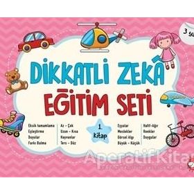 Beyaz Balina Yayınları Dikkatli Zeka Eğitim Seti 1