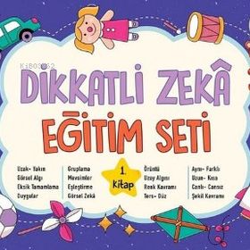 Beyaz Balina Yayınları Dikkatli Zeka Eğitim Seti 1
