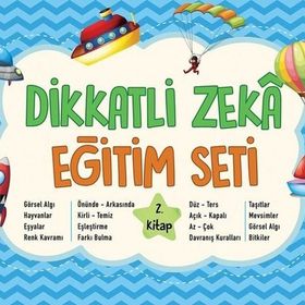 Beyaz Balina Yayınları Dikkatli Zeka Eğitim Seti 2. Kitap
